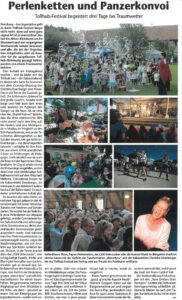 Pressespiegel zum TollHub-Festival 2019 — Foto