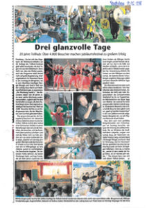 Pressestimmen zu 20 Jahre Tollhub — Foto